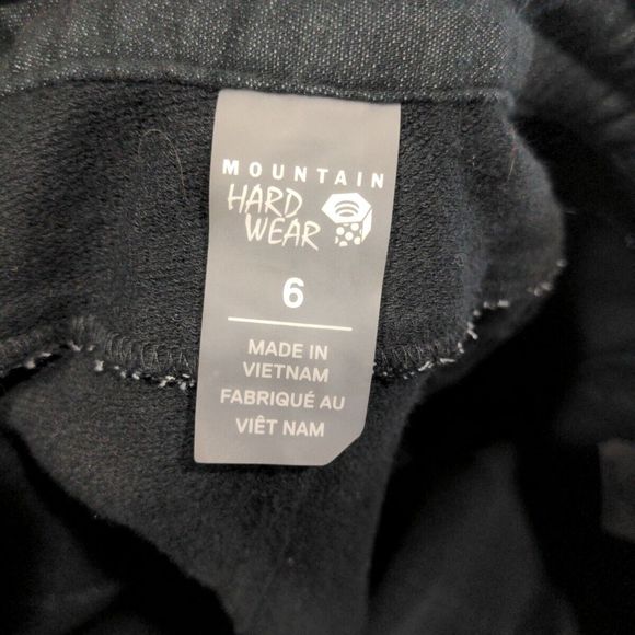 Mountain Hardwear Womens Ayla Knit Utility Jogger Pants Size 6 Charcoal Gray - Picture 9 of 14